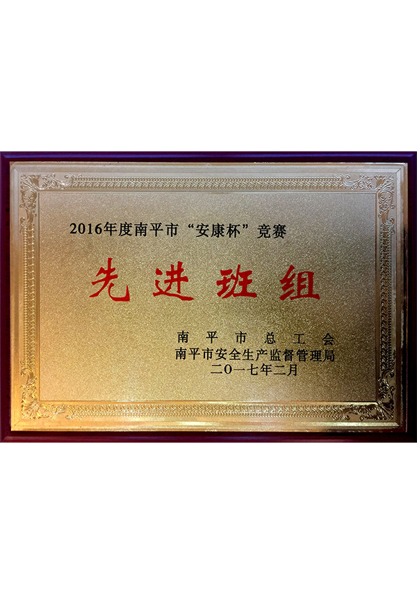 (Lishu Shares) 2016 Nanping Federation of Trade unions "Ankang Cup" advanced team